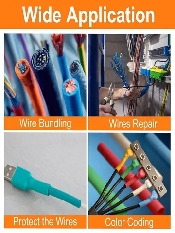 580/560Pcs Heat Shrink Tubing Kit EVA Material in 6 Colors 11 Sizes - Ideal for Electrical Insulation, Repairs, and Wire Conne