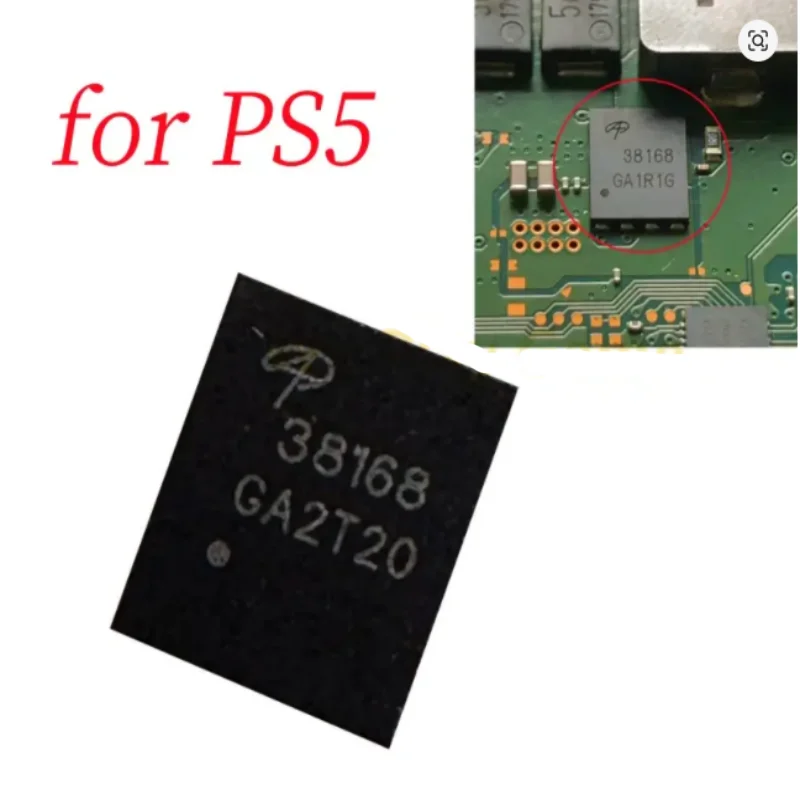 1-50PCS  Replacement For Playstation 5 PS5 Console 38168 N-Channel Mosfet IC Chip Motherboard Fix Part new stock