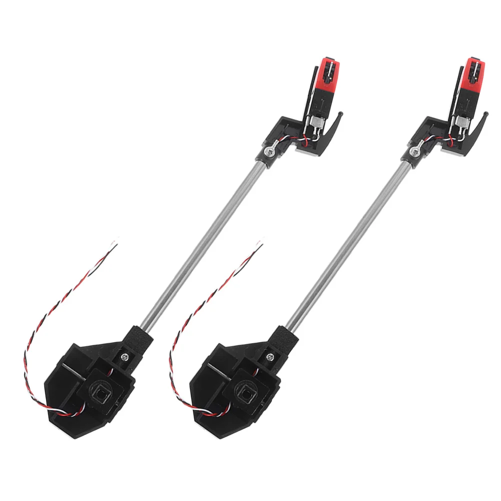 

2Pcs Tonearm Replacement Arm for Record Player Plastic Phonograph Attachment Stylus Upgrade Turntable Part Audio System
