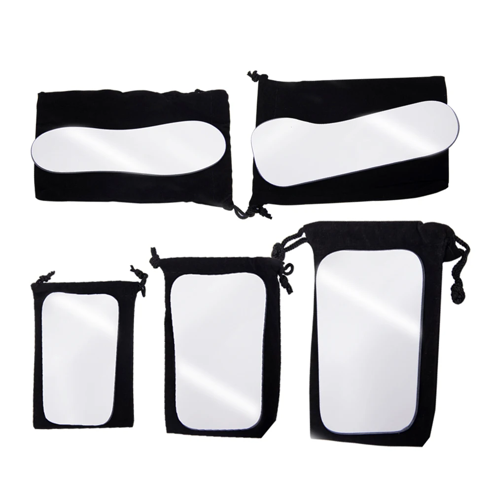 

5 шт./компл., стоматологическое ортодонтическое зеркало для фотосъемки, двусторонние зеркала, интра-инструменты для полости рта, стеклянный материал, стоматологические инструменты, отражатель