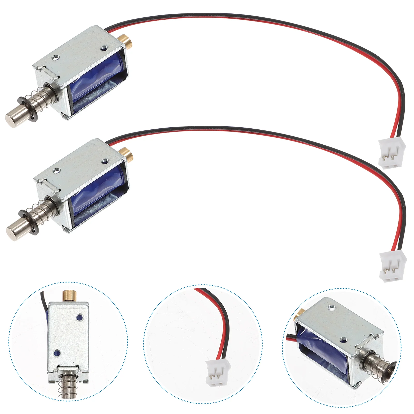 3 uds herramienta electroimán push-pull máquina de imanes para niños módulo de Material magnético suave tipo solenoide