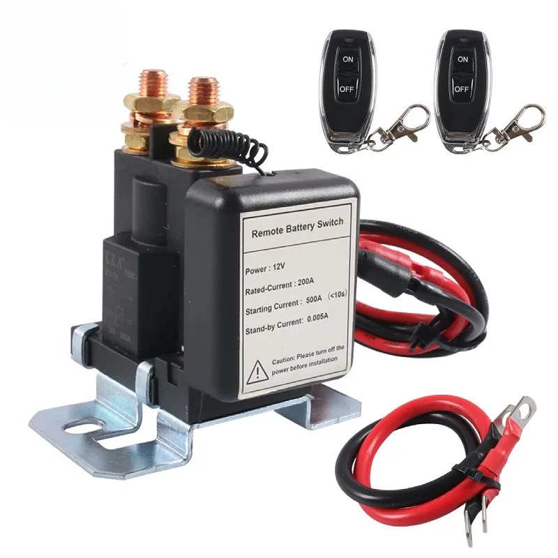 

Лидер продаж, главный переключатель аккумулятора 12 В с дистанционным управлением, водонепроницаемый изолятор отключения питания для автофургона, грузовика, лодки, защиты автомобиля