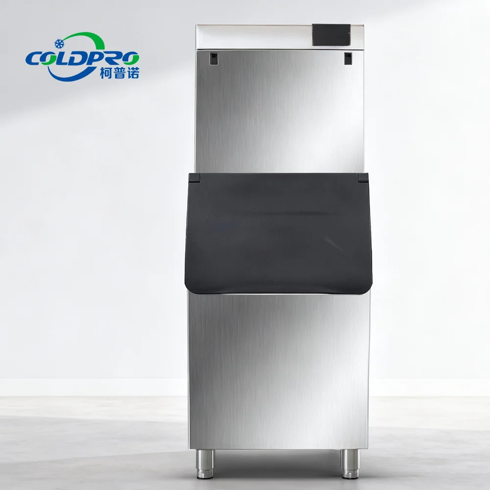

COLDPRO Commercial Split-Type Square Ice Cube Machine 140kg Ice Storage Capacity 950W Power 1 Year Warranty