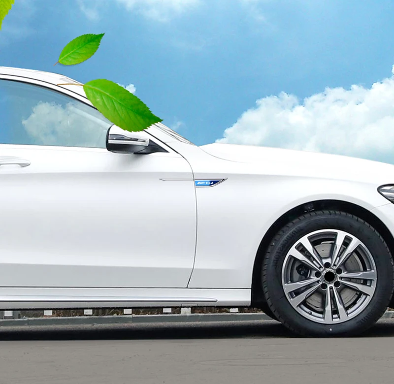 ملصقات شفرات الأبواب الجانبية لمرسيدس بنز ، ملحقات السيارة ، AMG ، CLA ، CLK ، CLS ، GLA ، GLB ، GLC ، GLK ، GLK ، GTS ، SLC ، Auto ، 2