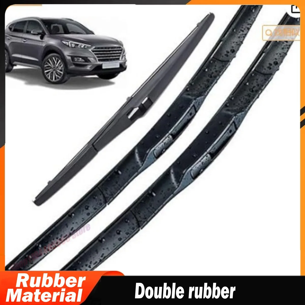 Suitable for Hyundai Tucson TL16-20 26+16+14 windshield windshield blades front and rear wipers