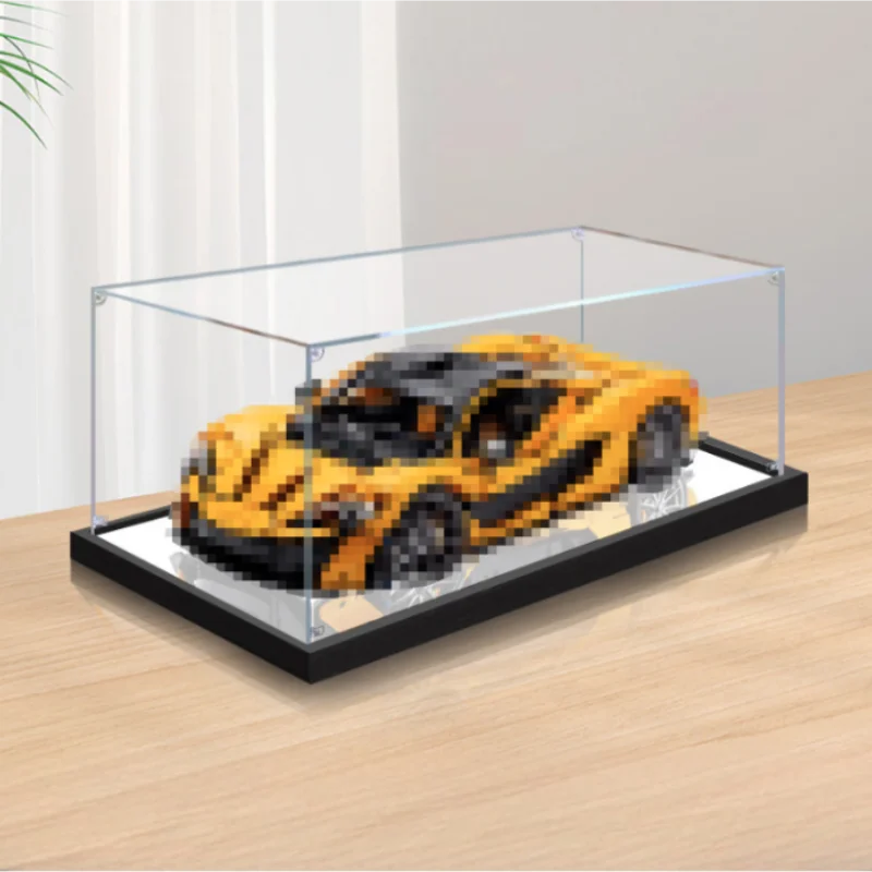 2026 Dust-proof Storage Box Is Suitable For Lego 42172 Racing Car Building Block Model Acrylic Display Box Birthday Gifton Sale