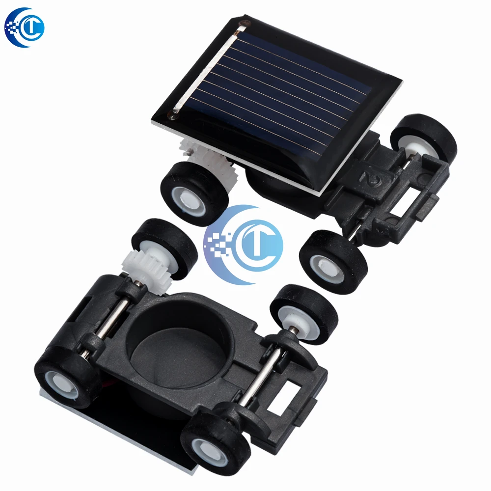Mini Solar Racing Car DIY STEM Educational Science Toy Solar Powered Car for Children