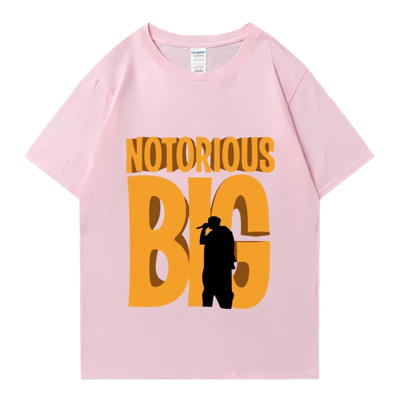 Hot rapper Notorious BIG Hip Hop print T shirt Men Women vintage oversized streetwear Unisex 100% Cotton short sleeve T-shirts