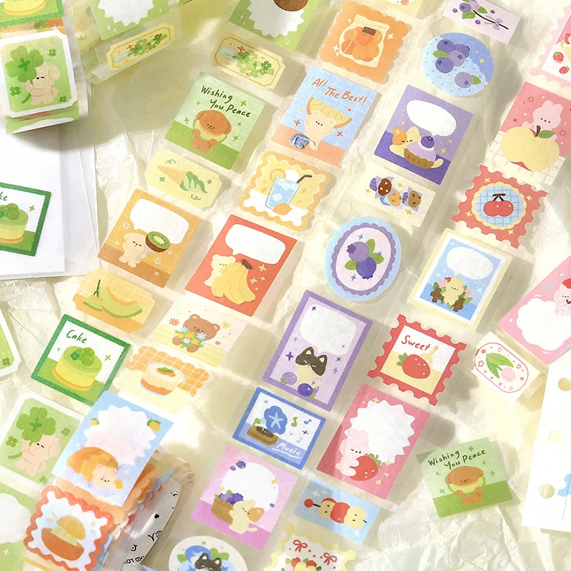 1pcs/lot Decorative Adhesive tapes Forest Sweet Fruit House Scrapbooking DIY  Sticker
