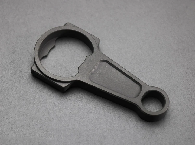 TC4 Titanium Alloy Bottle Opener Key Chain Pendant Outdoor Tool Accessories