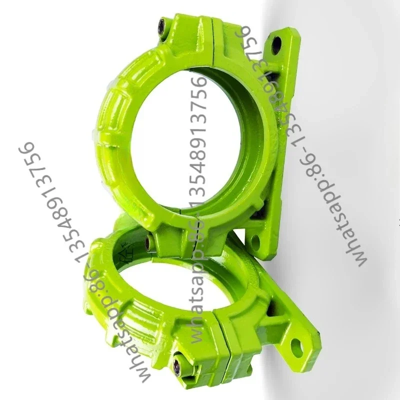 Pump truck accessories DN180/150/125 pump pipe bolt with seat card factory direct sales