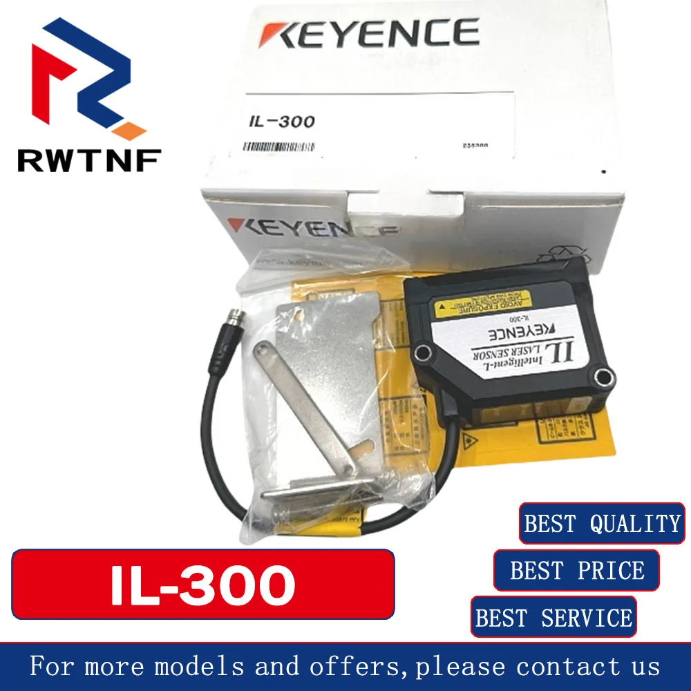 Brand New Genuine IL-300 KEYENCE Laser displacement sensor probe in stock actual shooting
