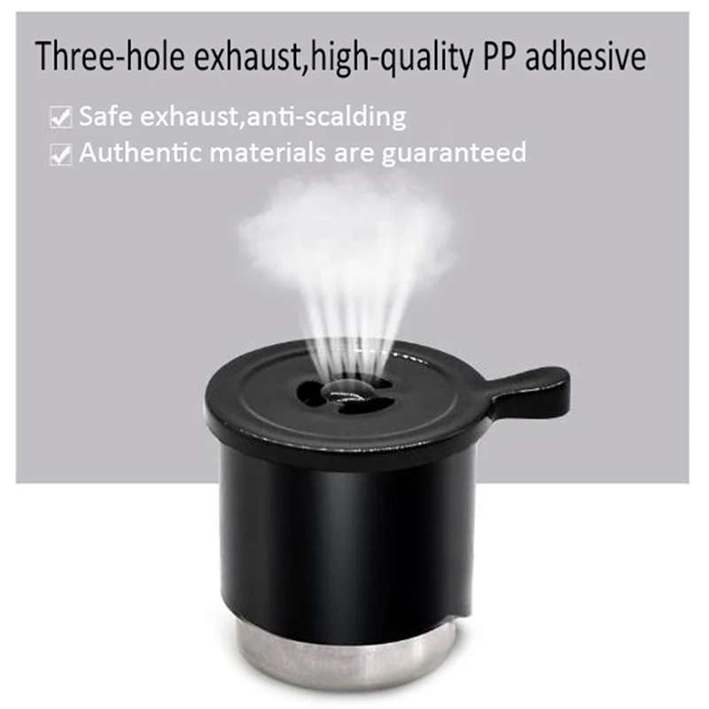 

Electric pressure cooker exhaust valve steam pressure limiting safety valve