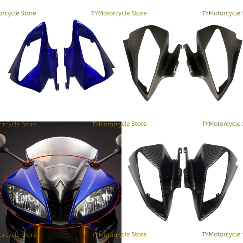 

Front Upper Fairing Headlight Cowl Nose Panel Fit For Yamaha YZF-R6 YZF R6 YZFR6 2008 2009 2010 2011 2012 2013 2014 2015 2016