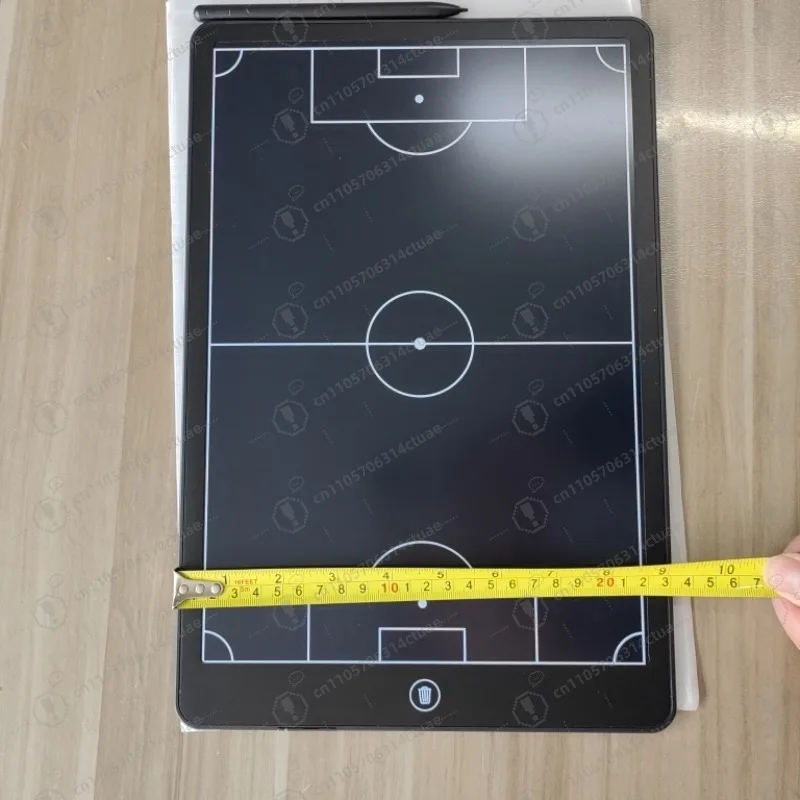 لوحة تكتيكية لكرة القدم بشاشة LCD مقاس 16 بوصة - لوحة تدريب كرة القدم المحمولة مع قلم تحديد للتدريب والمباريات #3