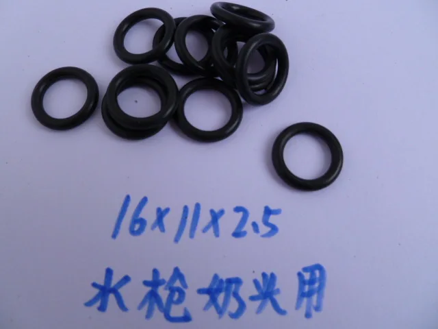 10pcs=1set Water gun nipple joint rubber seal seal o-ring leakproof seal 16 * 11 * 2.5