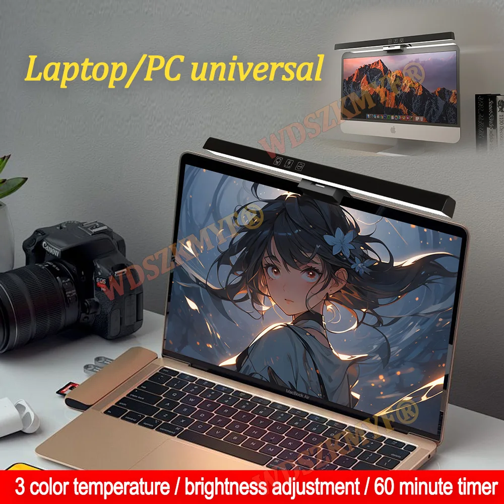 

LED Desk Lamp Monitor Light Bar 18/33/50cm PC Computer Dimmable Screen Light Office Study Reading Hanging Table Lamp USB Powered