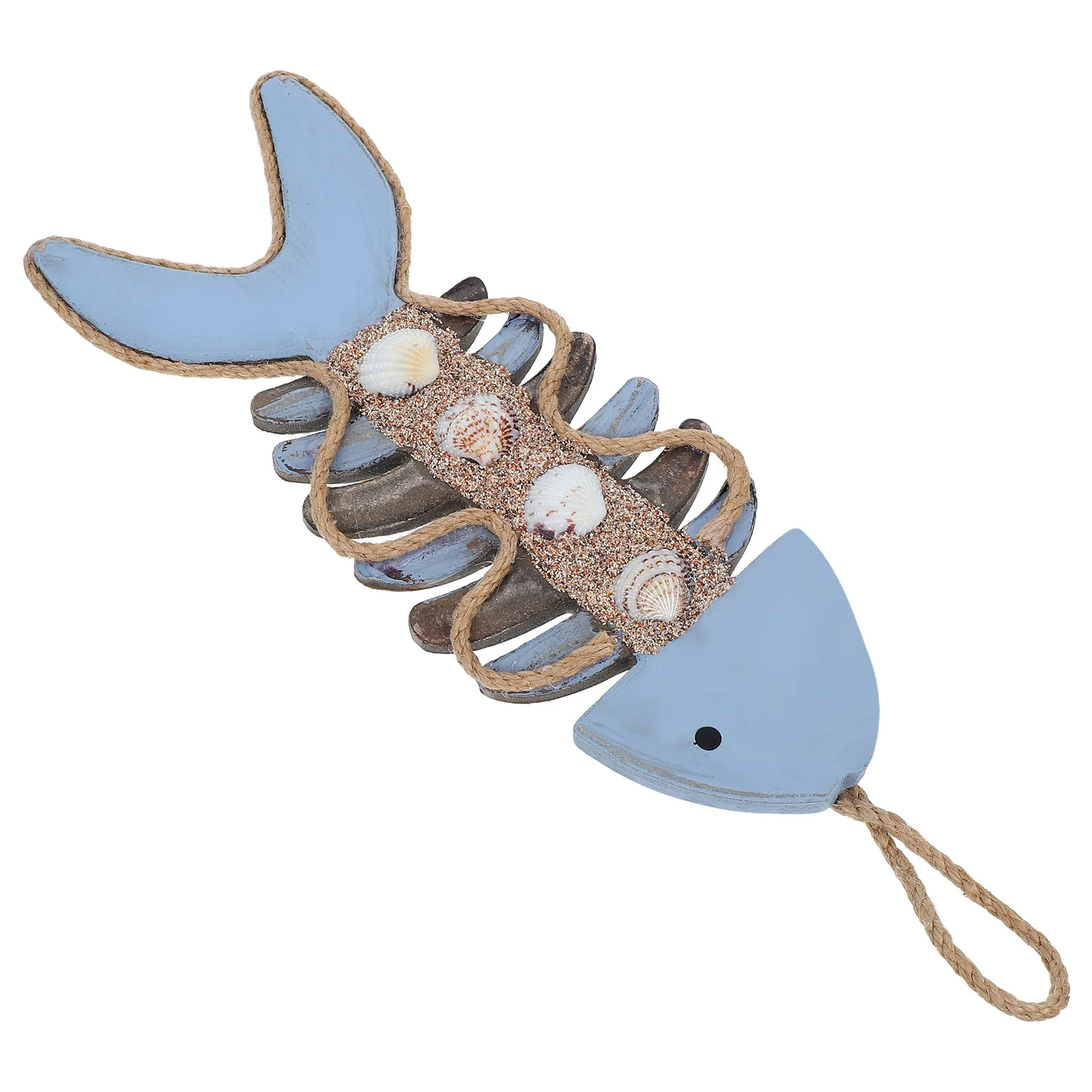 

Fish Bone Wall Decor Mediterranean Design Nautical Hanging Decoration Living Room Bedroom Coastal Beach Theme Wall Art Ornament