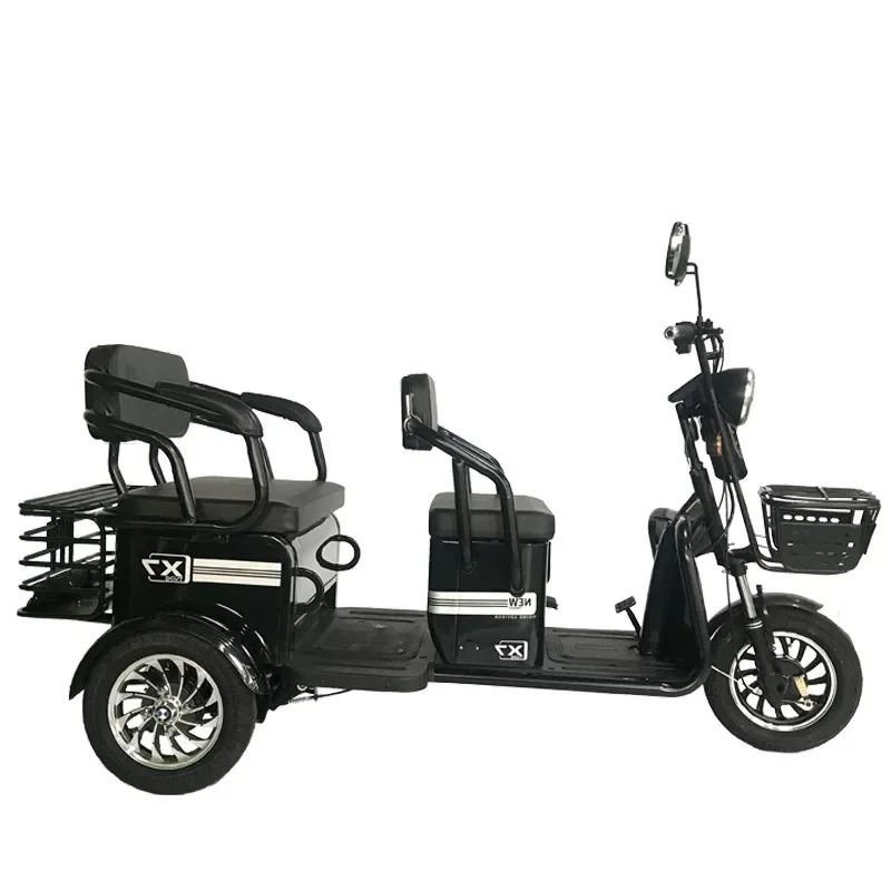 2022 Popular China Adult Electric Tricycles Passenger And Cargo Adult Electric Tricycle With Basket And Passenger Seats