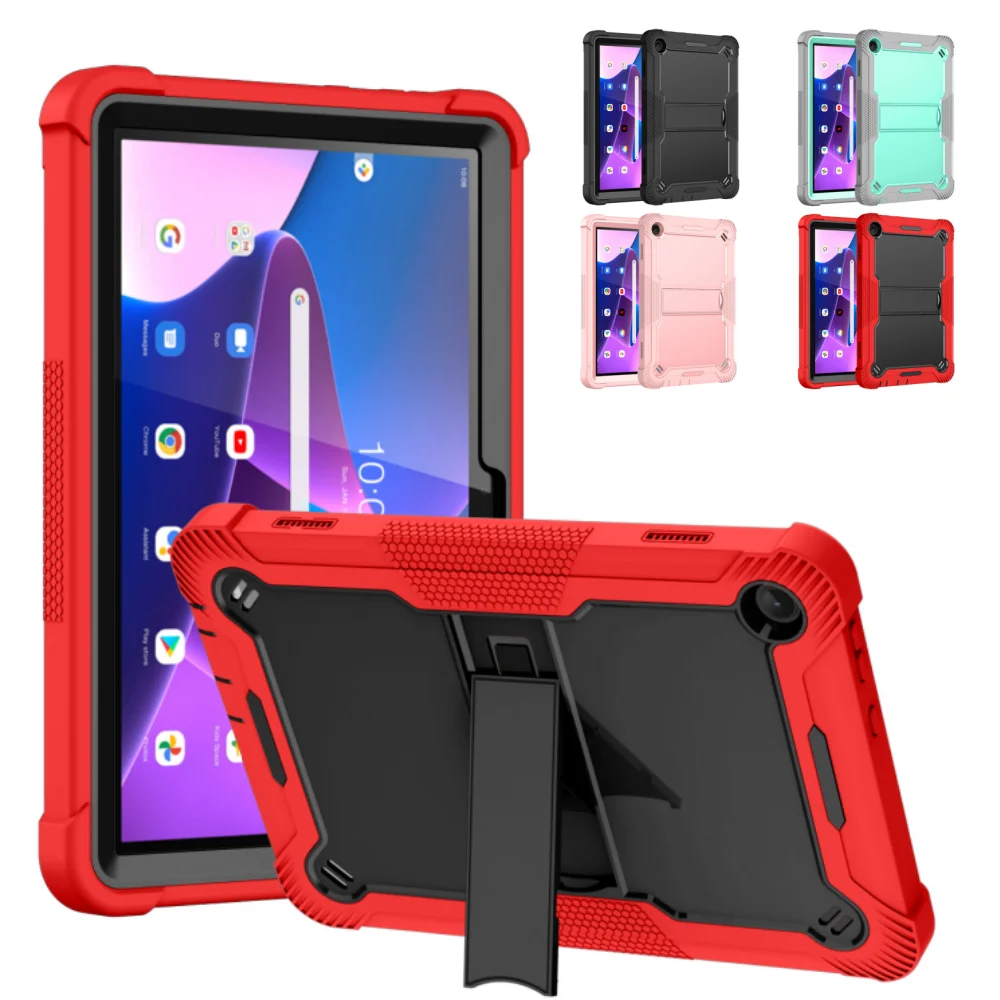 Case for Lenovo Tab M10 Plus 3rd Gen K10 Pro 5G M10 3rd  M11 K11 Tablet Stand Cover for Xiaoxin Pad 2024 11 inch 10.6 TB125FU