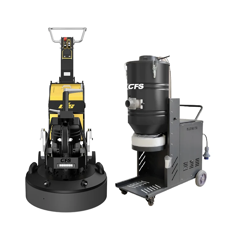 Large Capacity Automatic Cleaning System Industrial Vacuum Cleaner Floor Grinder Industrial Vacuum Cleaner