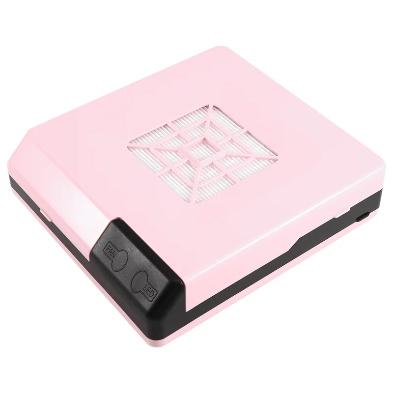 BAAO-60W เครื่องทําความสะอาดเล็บกําลังสูงเครื่องกรองฝุ่นเล็บแนวตั้งคู่