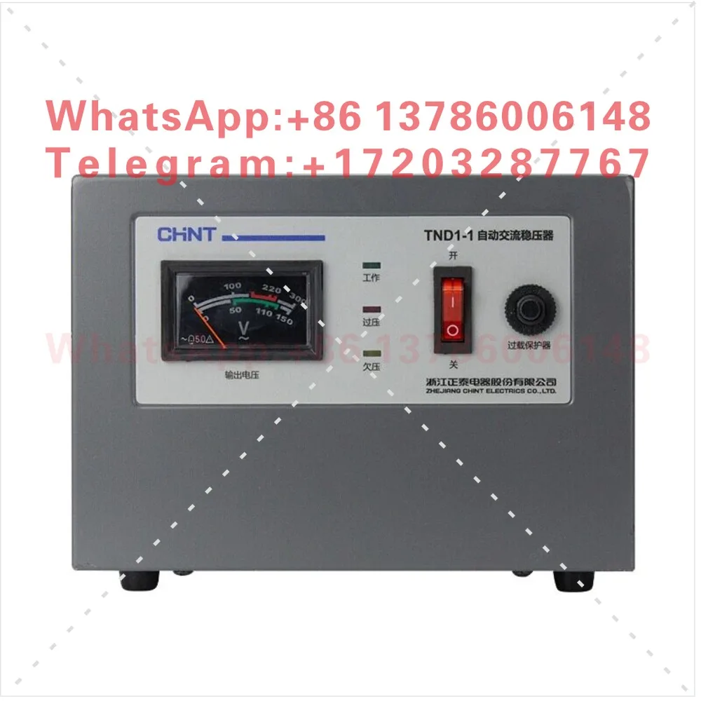Single Phase AC Regulator TND1- 0.5/1/2/3/5/10 Automatic Power Supply 220V for Air Conditioning Computer