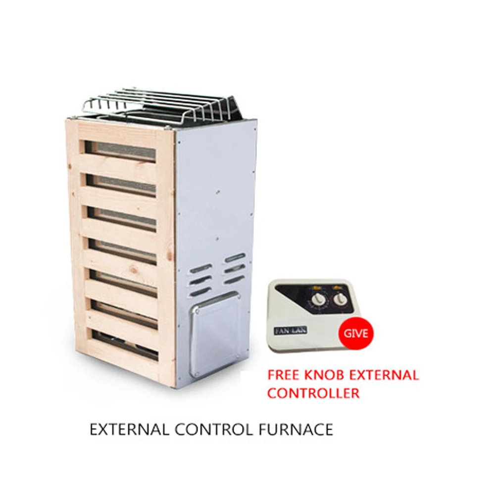 JM-30N/JM-36N Mini Sauna Stove 220V 3KW/3.6KW Steaming Stove Sauna Equipment Internal Control/External Control