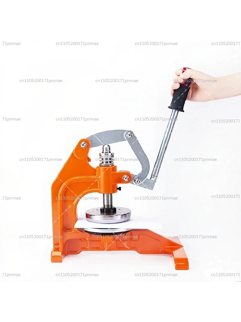 Manual Round Sample Cutting Machine for Textile Fabric High-Precision Sampling Tool with Alloy Cutter Head 100cm²