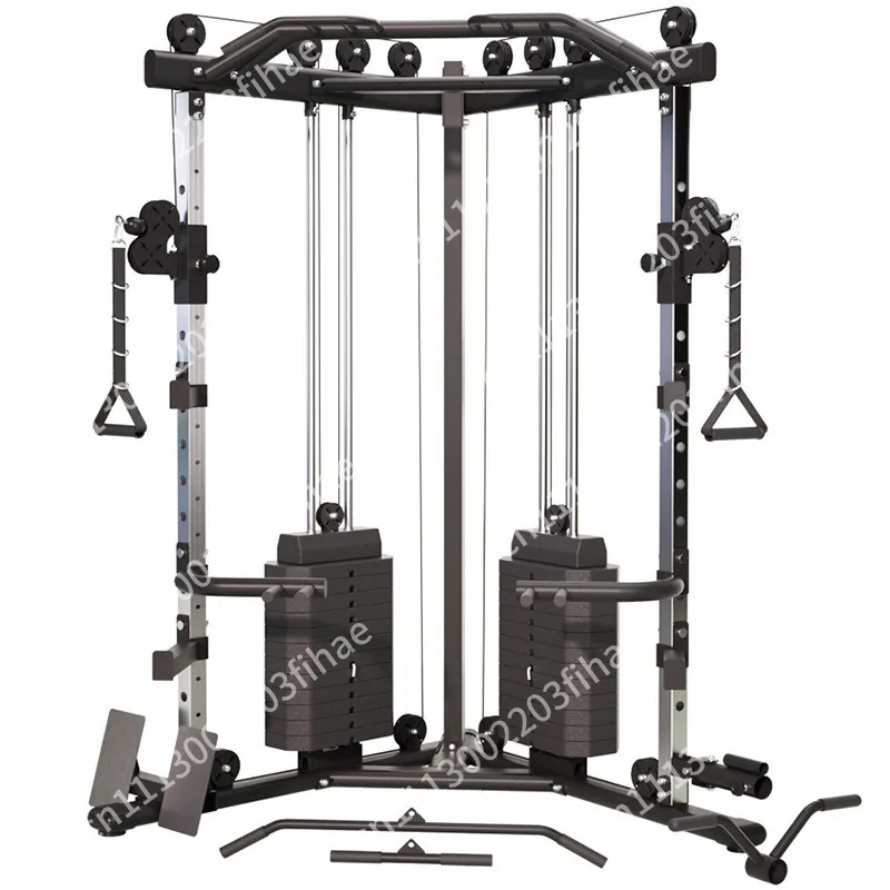 Squat frame comprehensive trainer, household high pull-down equipment, multi-functional bench press frame, pull-up frame