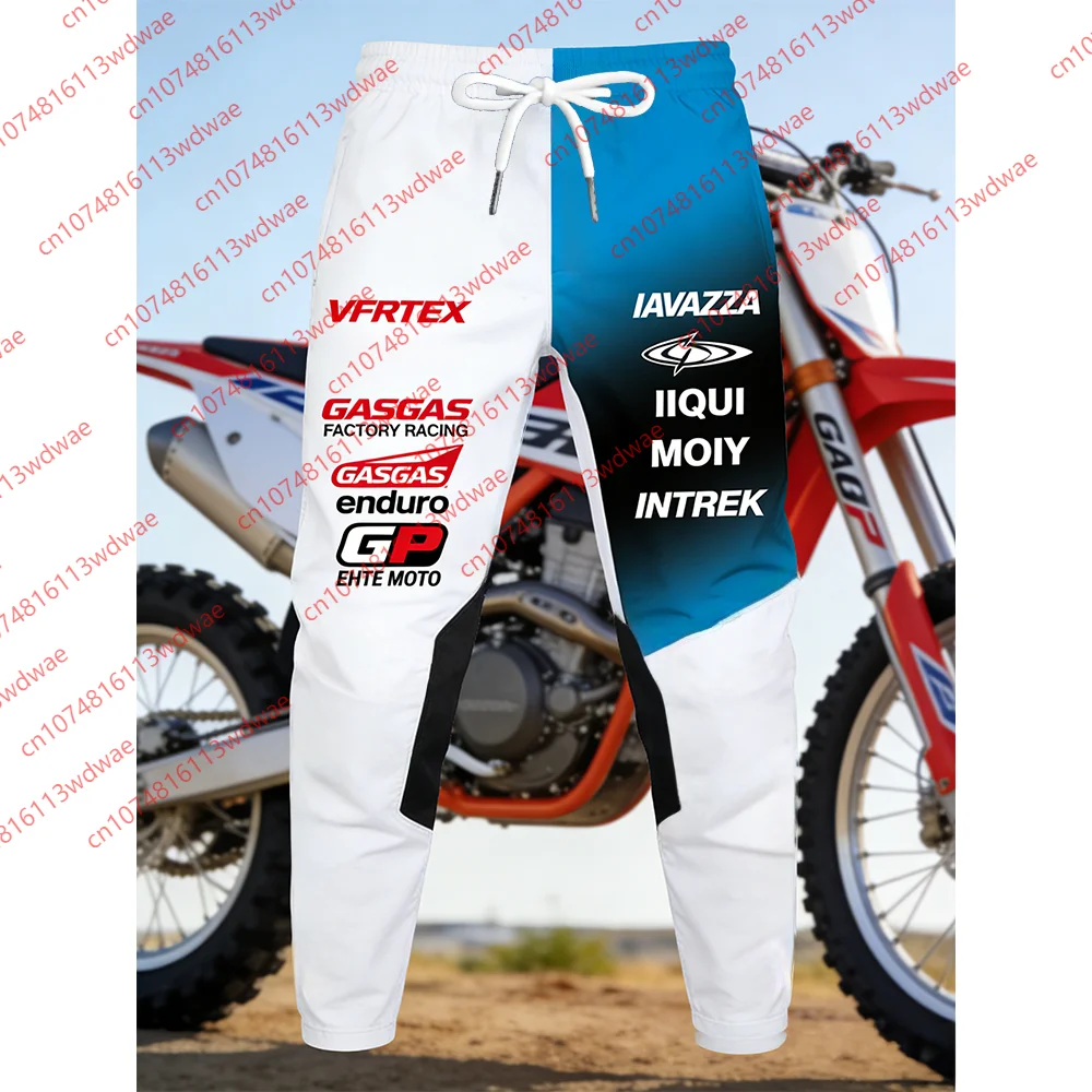 2026 GASGAS Moto GP Rennhose Jogginghose Herren Motorrad-Sweatpants Schnell trocknende Wanderhose Offroad-Fahrer