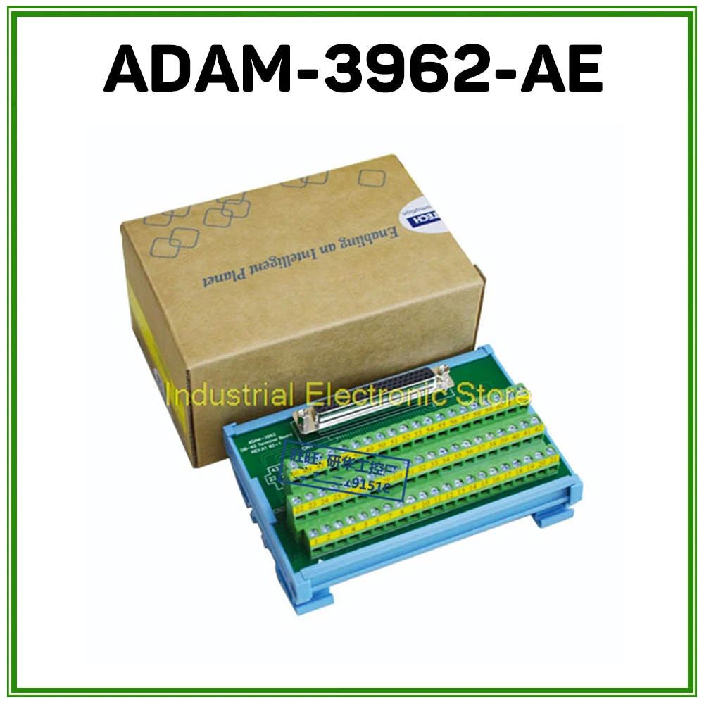 For Advantech Rail Mounted DB62 Terminal Block ADAM-3962-AE