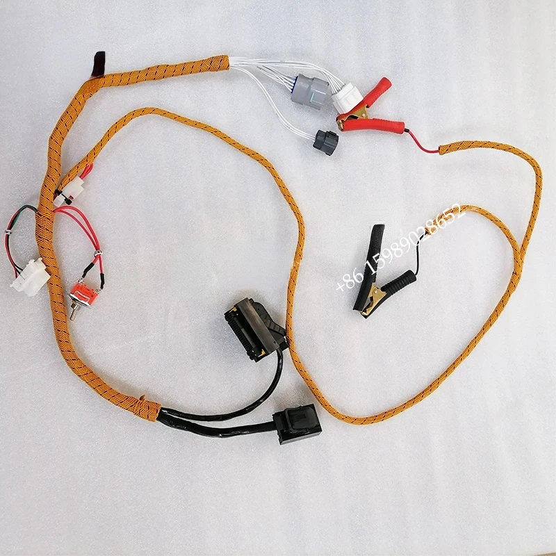 

4HK1 6HK1 Test Wiring Harness For Isuzu Engine Excavator Diagnostic Test Cable