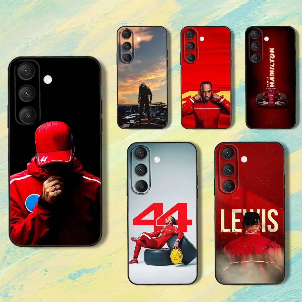 

44 DriverS Lewis H-Hamilton Phone Case For Samsung S25,S24,S10,S22,S21,S20,S23,Ultra,Plus,Lite,FE,Soft Silicone Black Cover