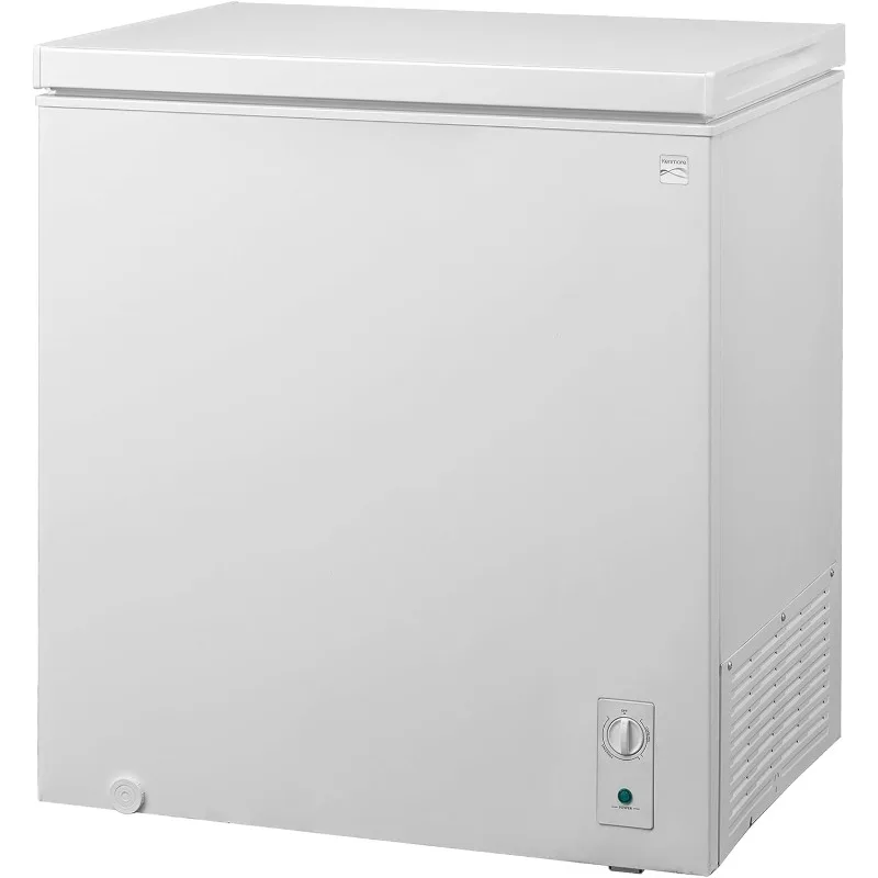 Kenmore 7 Cu. Ft. (198L) Convertible Chest Freezer/Refrigerator | Garage-Ready Manual Defrost Balanced Hinge Stay-Open Lid