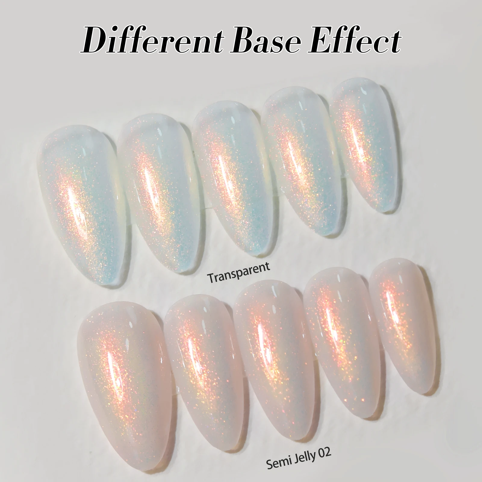 BORN PRETTY 15ml Aurora Glitter Gel Nail Polish Iridescent Pearl Shimmer Effect Soak Off UV LED Manicure Varnishes