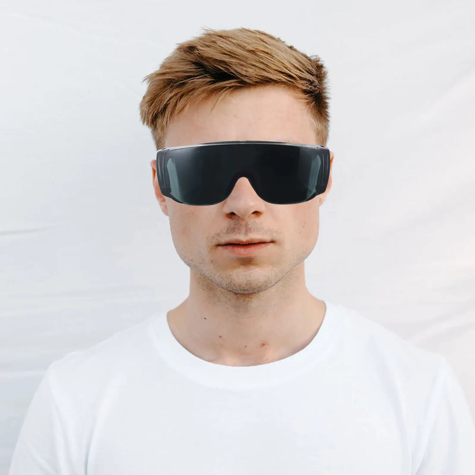 Anti-Fog Windproof Safety Glasses with Clear Scratch-Resistant Lenses for Cycling and Outdoor Sports