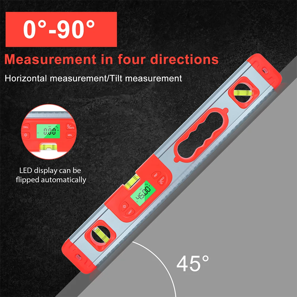 منقلة مستوى الكحول، مقياس زاوية رقمي صغير محمول، مكتشف إلكتروني
