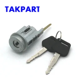 TAKPART Ignition Lock Cylinder Tumbler With 2 keys For Toyota/Corolla/Geo/Prizm 1998-2002 69057-12340/US-251L