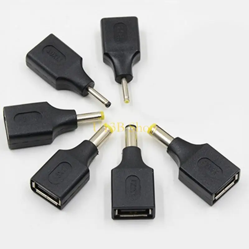 U13B Laptop Adapter Co końca prosta głowica USB Kobiece Adapter Złącze Black