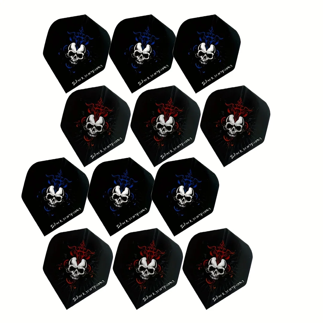 

12pcs Standard Dart Flying Classic Skeleton Series High-quality Replaceable Dart Accessories Halloween Gift