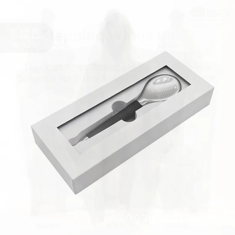 الفولاذ المقاوم للصدأ كريم عين عصا الجمال مستحضرات التجميل مكرر كريم ملعقة مع ضغط الباردة رفع وتدليك نقطة الوخز