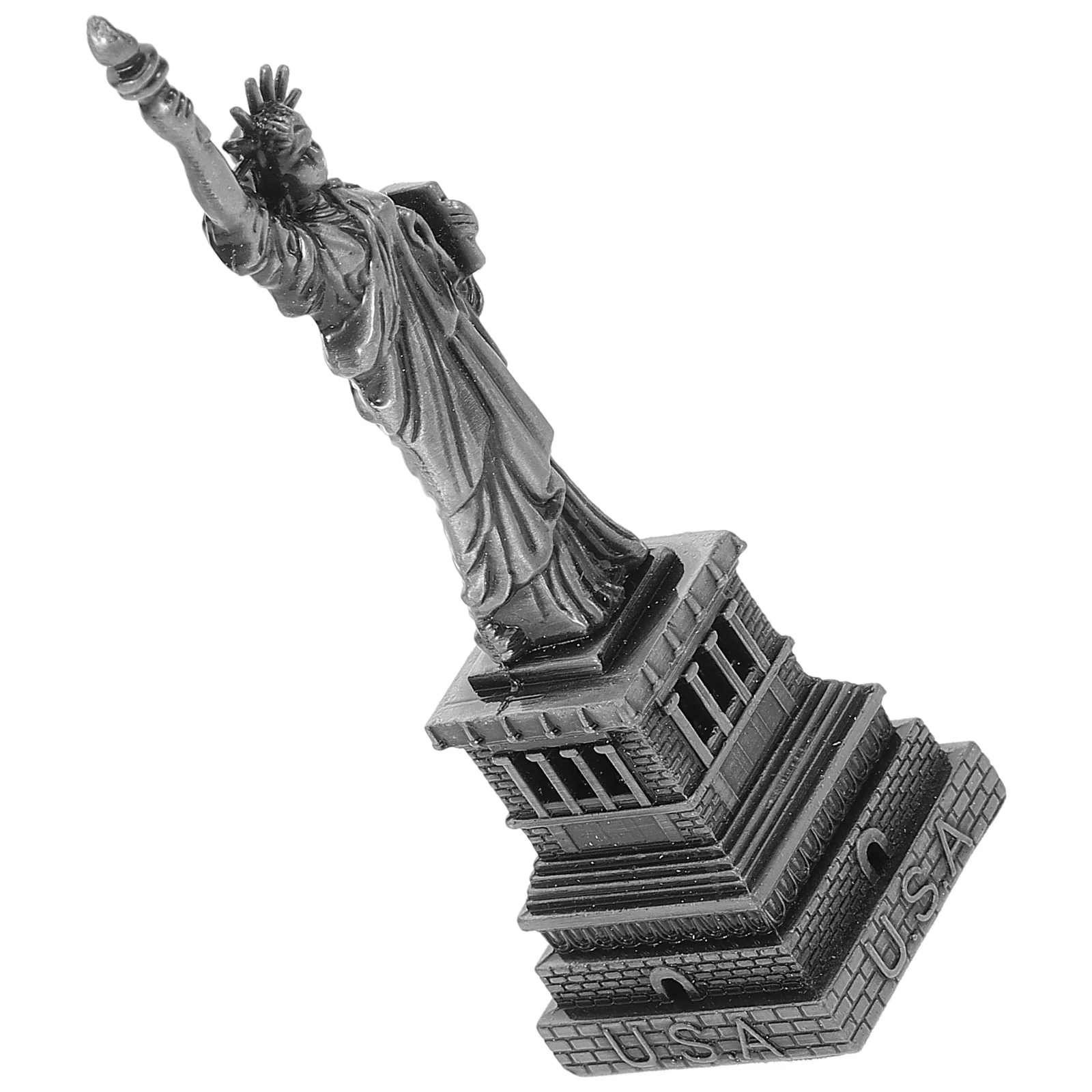 

Statue of Liberty Desktop Metal Decoration Home Office Ornament Exquisite Craftsmanship Alloy Material Easy Clean