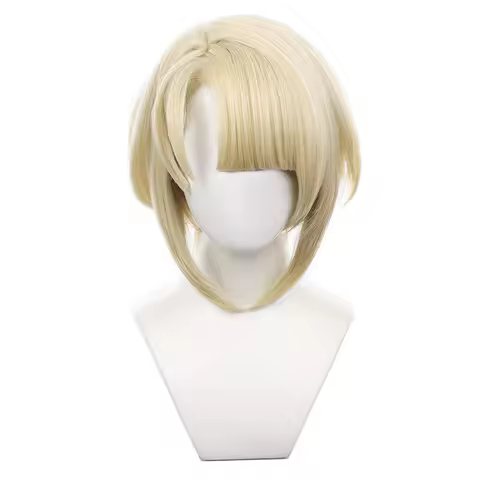 Genshin Impact Freminet Anime Cosplay Short Wig Hair Halloween Party Wigs