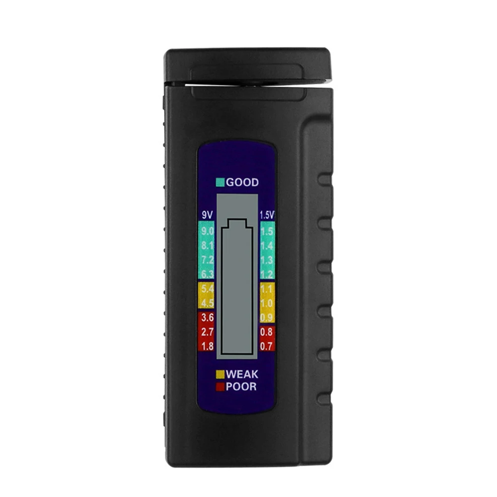 Batteries Measurement Tool Digital Display Lightweight Design Perfectly Suited for Various Sizes Including 1 5V and 9V