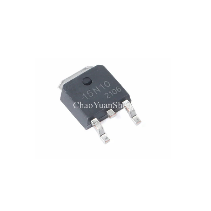 10 PCS 15N10 TO-252 100V/20A N-channel MOS (Field Effect Transistor) Chip