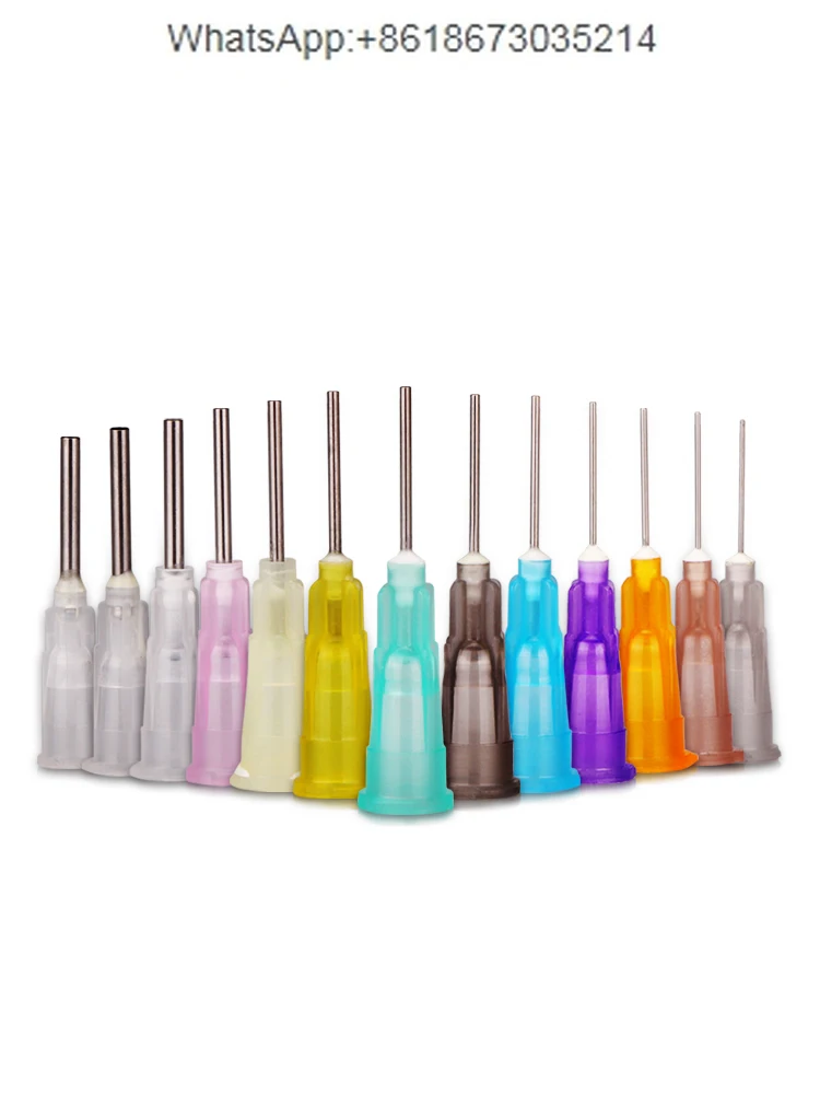 10 PCS  dispensing  Industrial stainless steel dispensing machine  gluing  nozzle Glue needle dispensing