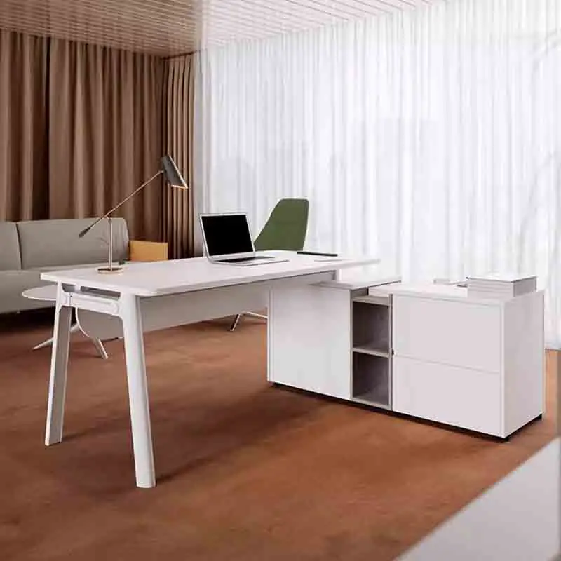 Writing Executive Office Desks Storage Reading Wooden Keyboard Office Desks Mobile Multifunctional Scrivania Angolare Furnitures