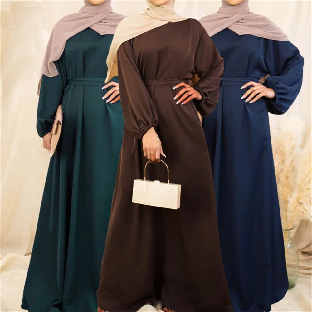 

Ramadan Abaya Muslim Hijab Dress Abayas for Women Dubai Turkey Islam Clothing Kaftan Robe Longue Femme Musulmane Vestidos Largos