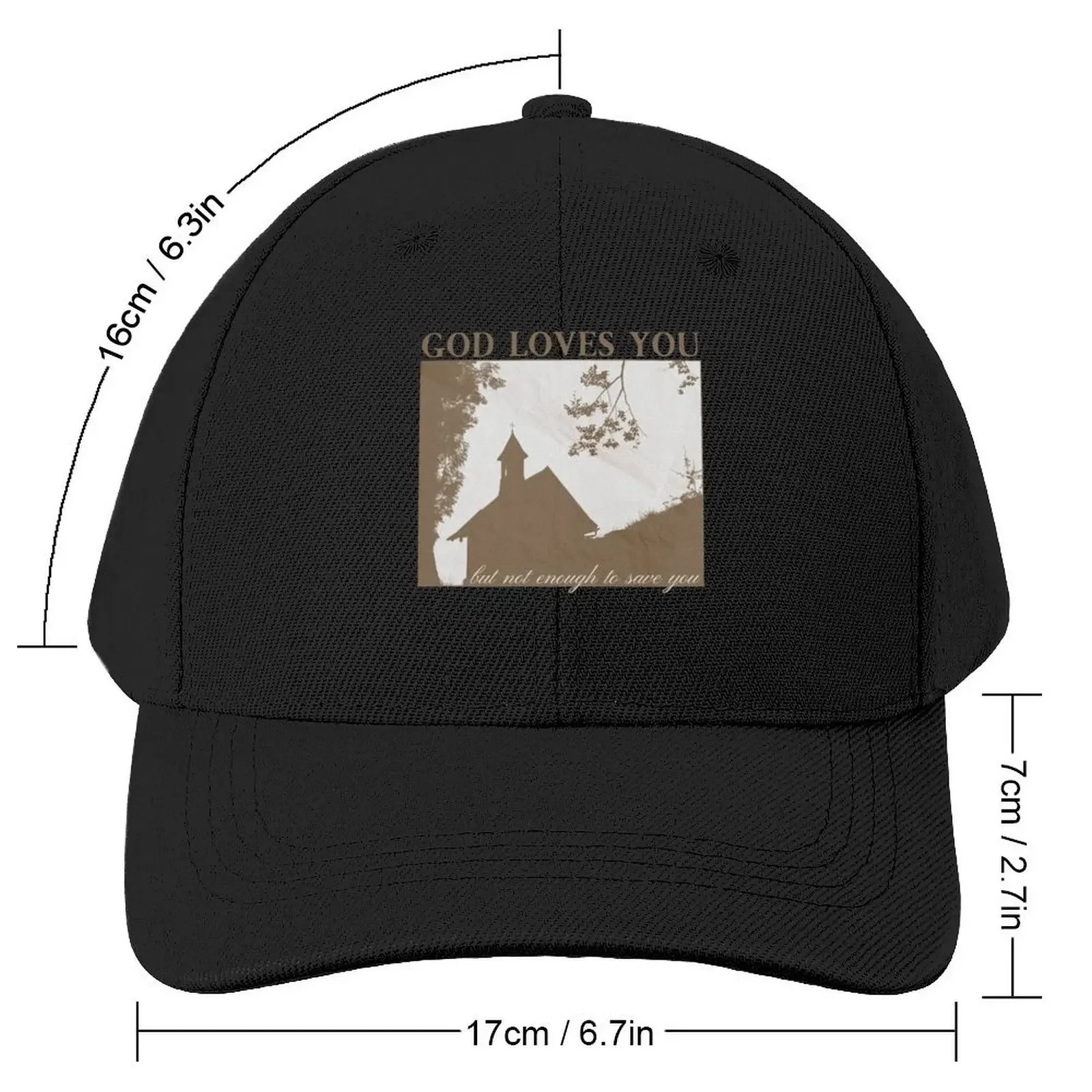 god loves you, but not enough to save you ethel cain, preacher's daughter Baseball Cap Brand Man cap party Hat Woman Hats Men's